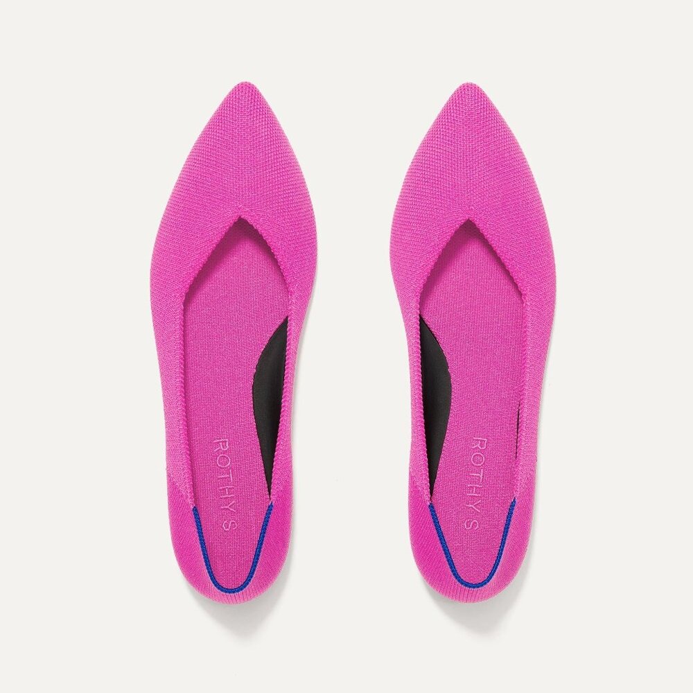 NWT Rothy's "The Point II" in Dragonfruit
